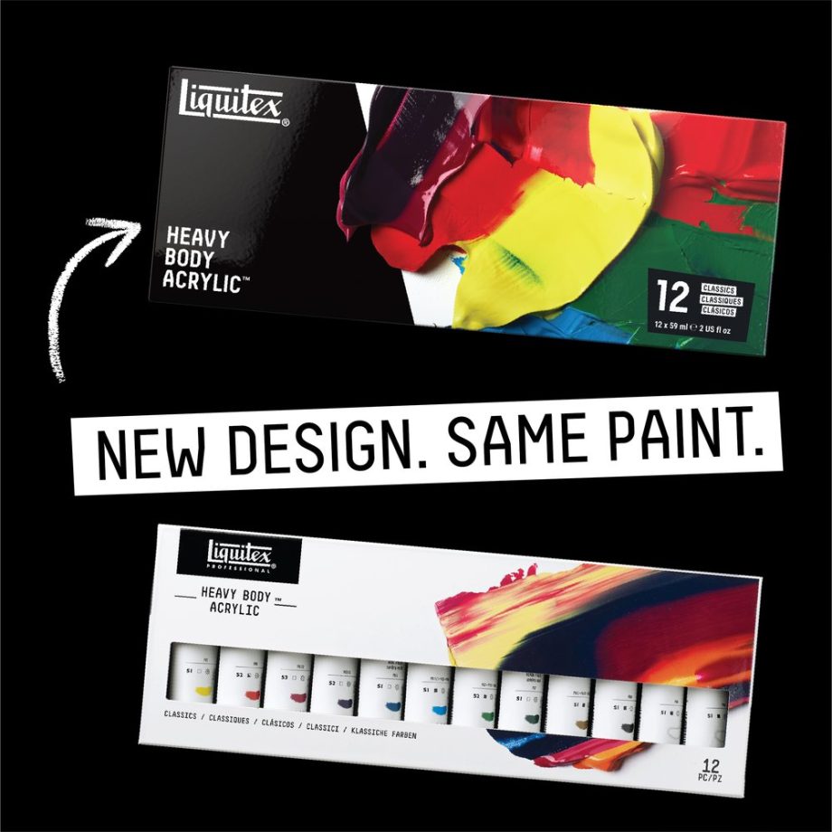 Liquitex Acrilico Heavy Body Set 12x59ml Colori Classici