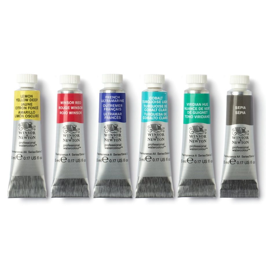Winsor & Newton Professional Watercolour Set 6x5ml Urban Sketching