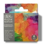 Winsor & Newton Professional Watercolour Set 6x5ml Colori Vibranti