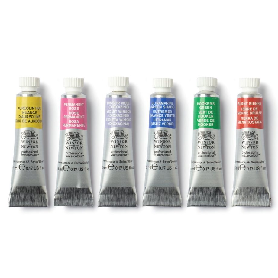 Winsor & Newton Professional Watercolour Set 6x5ml Floreale
