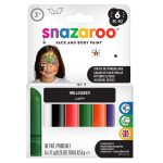 Snazaroo Halloween Face Paint Sticks - Set of 6  - Nordic