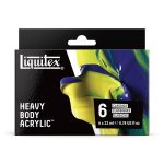 Liquitex Acrilico Heavy Body Set 6x22ml Colori Classici