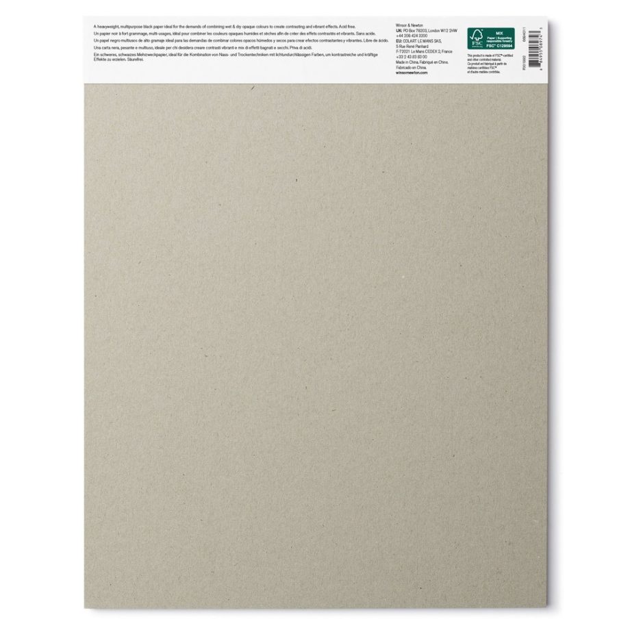 Winsor & Newton Carta Nera - Blocco 200G - 28 x 36 cm - 25F