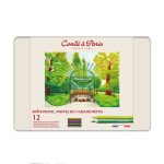 Conté à Paris Matite Pastello Scatola Metallo X12
