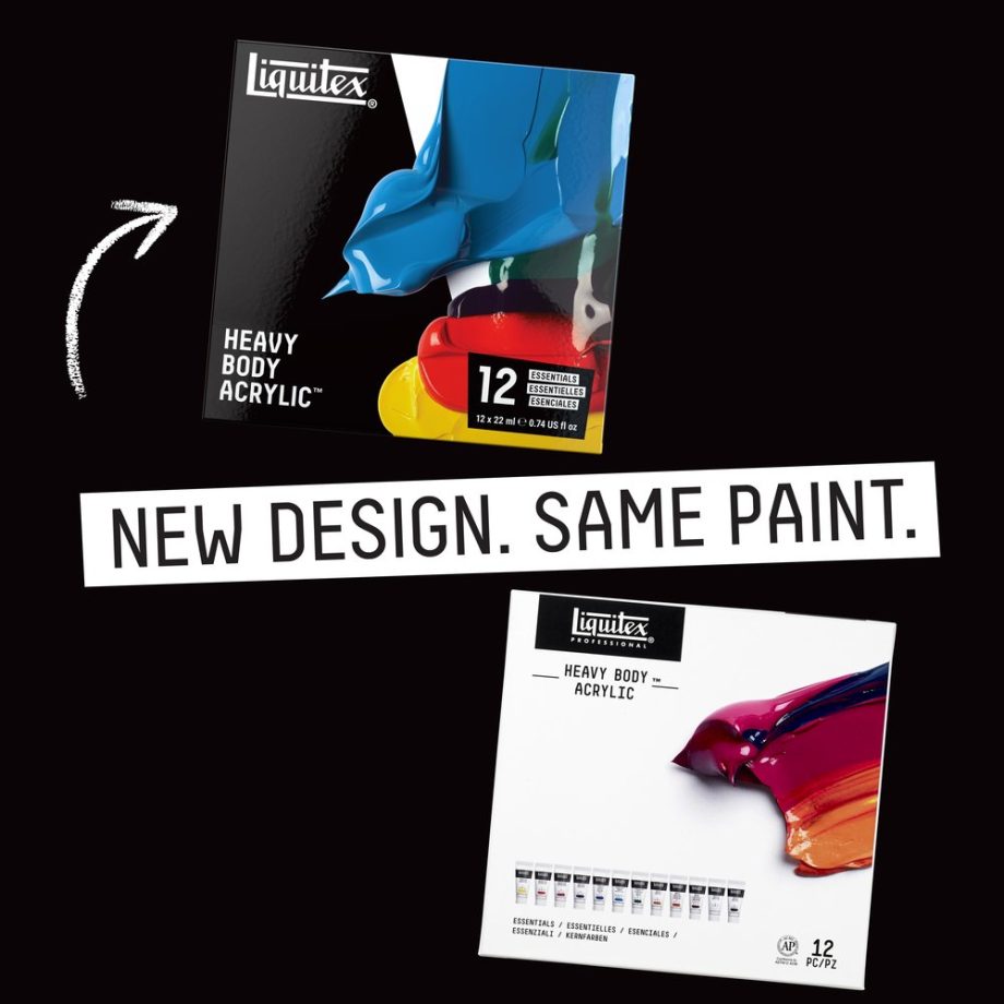 Liquitex Acrilico Heavy Body Set 12x22ml Colori Essenziali