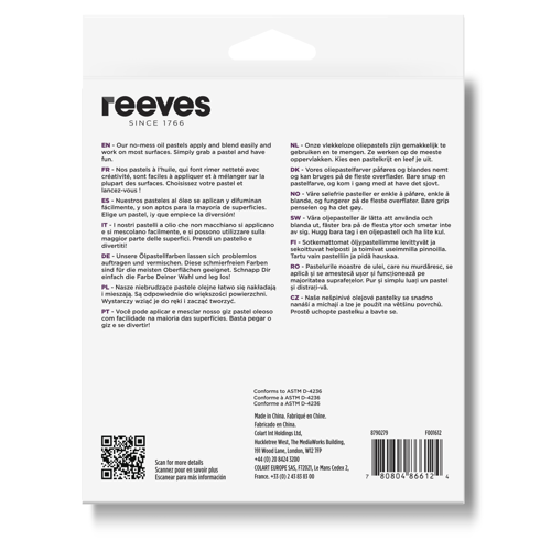 reeves Pastelli Morbidi Set x24