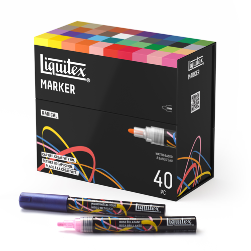 Liquitex Marker 40 x 2mm - Set Radicale