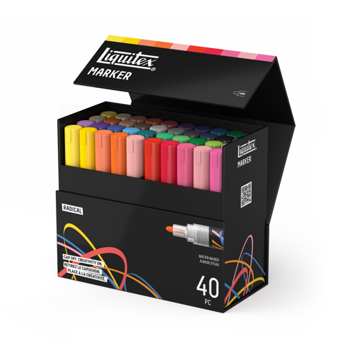 Liquitex Marker 40 x 2mm - Set Radicale