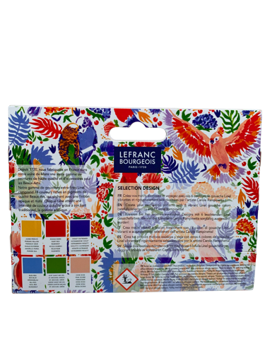 Lefranc Bourgeois Linel Tempera Extra-Fine Set 6x14ml Design