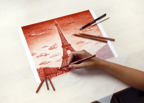 Conté à Paris Studio Set Schizzo Blister (Nuovo)