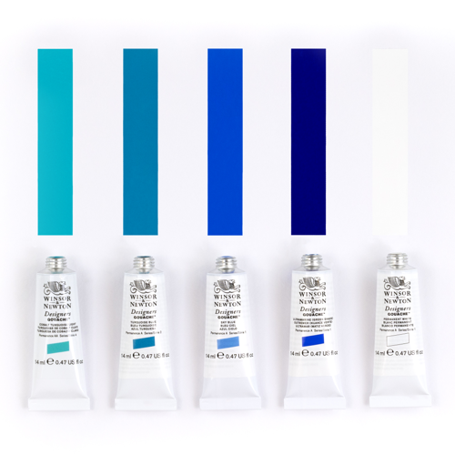 Winsor & Newton Designers Gouache Set 5x14ml Paesaggi Marini