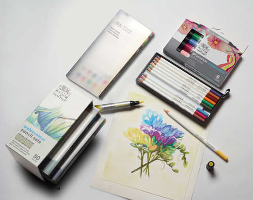 Winsor & Newton Studio Collection - Confezione 50 Matite Acquarellabili