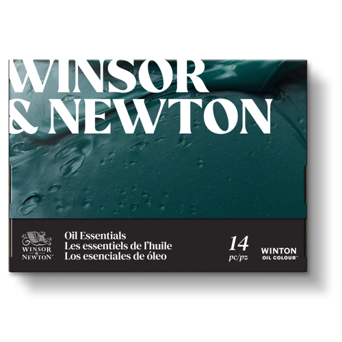Winsor & Newton Olio Winton Set 10x12ml + Carta + Acc.