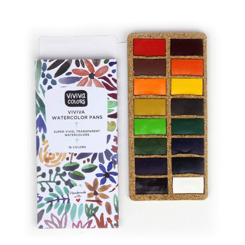 Viviva Godet Acquarello - Set Originale - 16 Colori