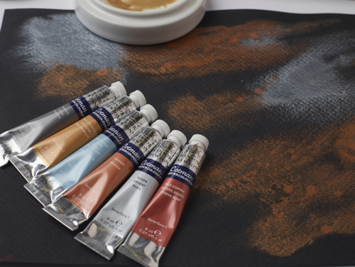 Winsor & Newton Cotman Set Collection 6 Tubi Colori Metallici