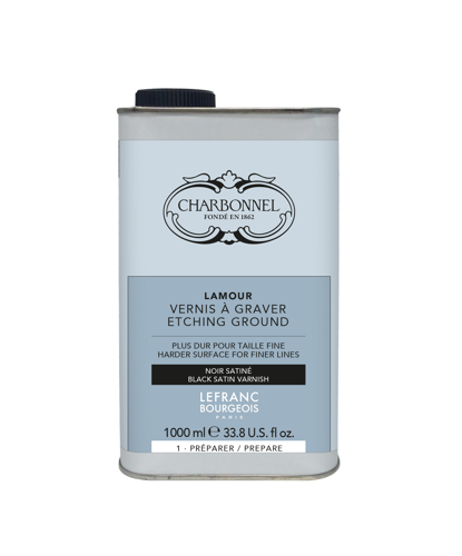 Charbonnel Vernice Per Incidere Fluida - Satinata Nera Lamour 1L