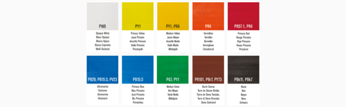 Winsor & Newton Tempera Set Iniziazione 10x12ml