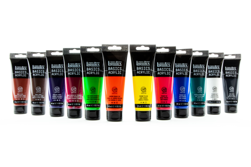 Liquitex Basics Acrylic Colour Set 12x118ml