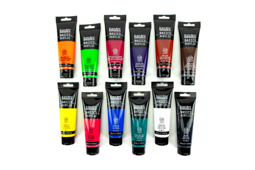 Liquitex Basics Acrylic Colour Set 12x118ml