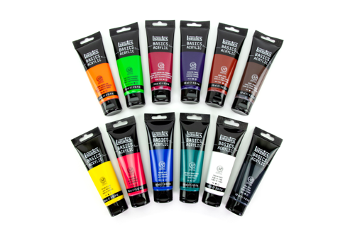 Liquitex Basics Acrylic Colour Set 12x118ml