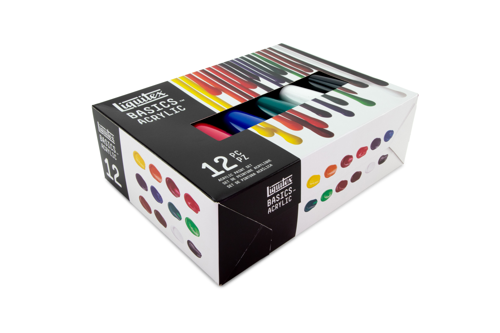 Liquitex Basics Acrylic Colour Set 12x118ml