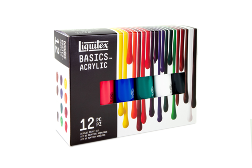 Liquitex Basics Acrylic Colour Set 12x118ml