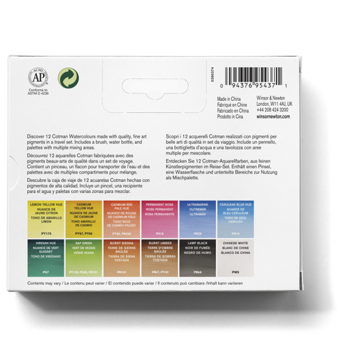 Winsor & Newton Cotman Acquarello Field Plus