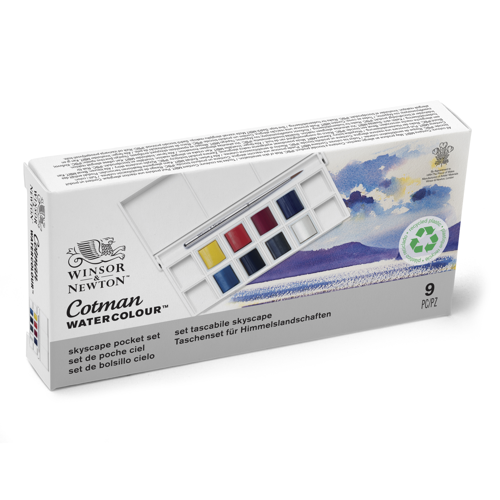 Winsor & Newton Cotman Set Tascabile Cielo
