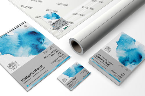 Winsor & Newton Acquarello Rotolo - Grana Fina 300G - 150x1000cm