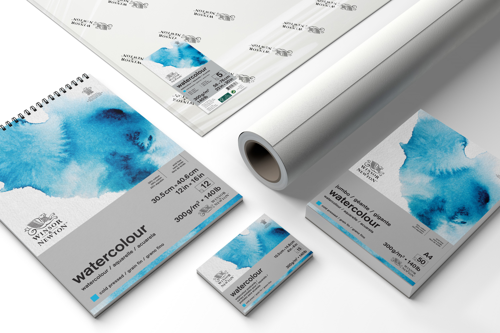 Winsor & Newton Acquarello Rotolo - Grana Fina 300G - 150x1000cm