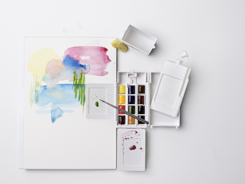 Winsor & Newton Professional Water Colour Field Set - Set Per Esterno - 14 Mezzi Godet
