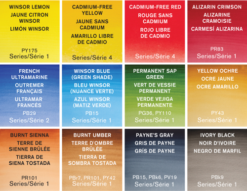 Winsor & Newton Professional Water Colour Field Set - Set Per Esterno - 14 Mezzi Godet