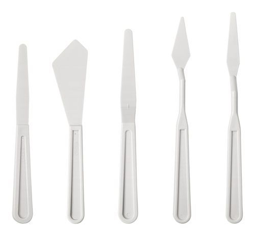 Liquitex Basics -Set 6 Spatole per dipengere in Plastica