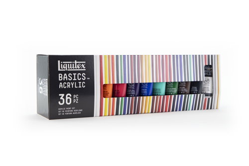 Liquitex Basics Colori Acrilici - Set 36x22ml