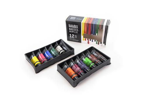 Liquitex Basics Colori Acrilici Set 12x22ml