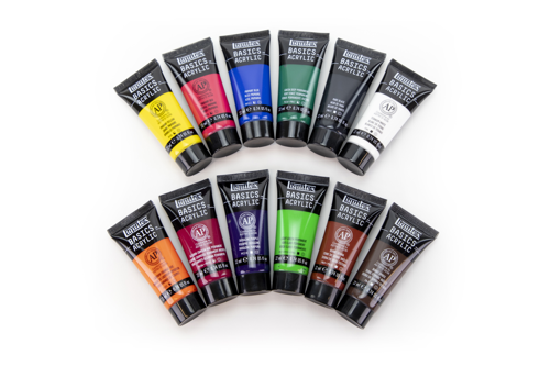 Liquitex Basics Colori Acrilici Set 12x22ml