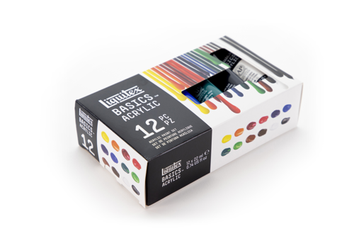Liquitex Basics Colori Acrilici Set 12x22ml