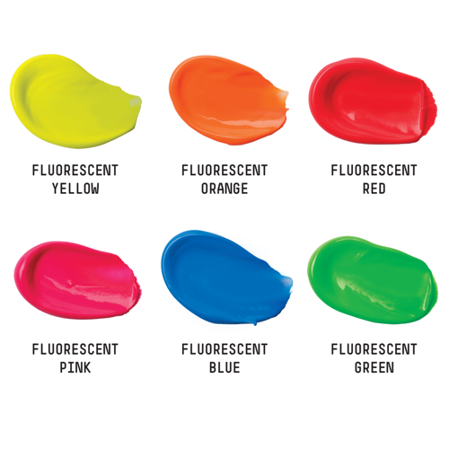 Liquitex Basics Acrylic - 6x118ml colori fluorescenti