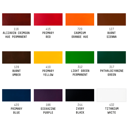 Liquitex Basics Colori Acrilici Set 12x22ml