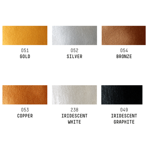 Liquitex Basics Colori Acrilici Set 6x22ml metallici & iridescenti