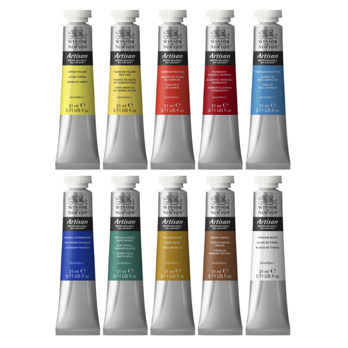 Winsor & Newton Artisan Olio Assortimento 10 Tubi da 21ml