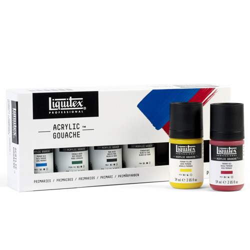 Liquitex Tempera Professionale Set 6x59ml Colori Primari