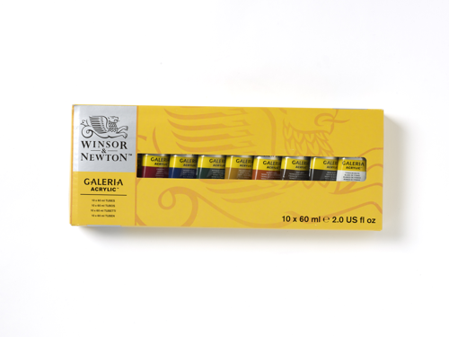 Winsor & Newton Acrilico Galeria Set 10x60ml