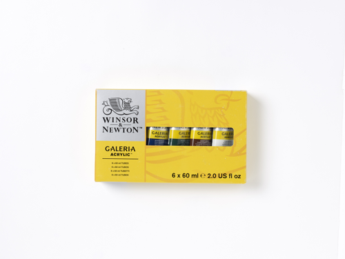 Winsor & Newton Acrilico Galeria Set 6x60ml