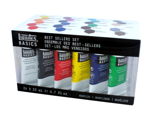 Liquitex Basics Colori Acrilici Set 24x22ml