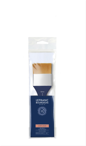 Lefranc Bourgeois Acrilico Fine Pennelli Sintetici x1- Spalter 50mm