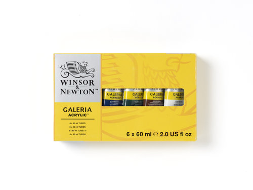 Winsor & Newton Acrilico Galeria Set 6x60ml