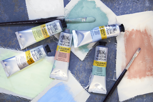 Winsor & Newton Galeria Acrilico Set Tubi 5x60ml Colori Pastel