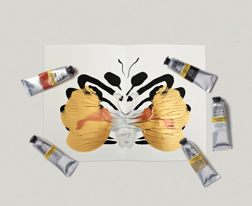 Winsor & Newton Galeria Acrilico Set Tubi 5x60ml Colori Metallici
