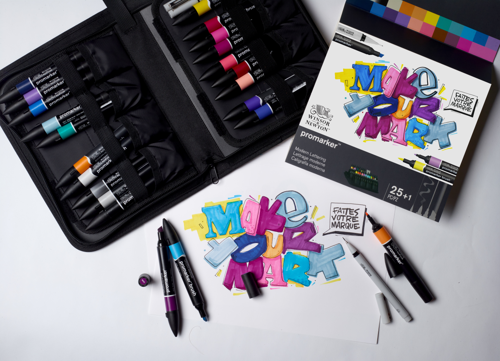 Winsor & Newton Promarker Set Misto Modern Lettering - Astuccio